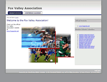 Tablet Screenshot of foxvalleyassociation.org